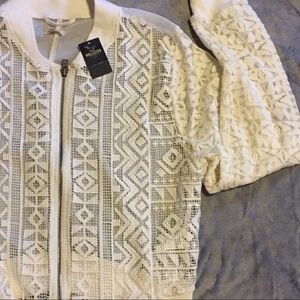 NWT Hollister zip up jacket